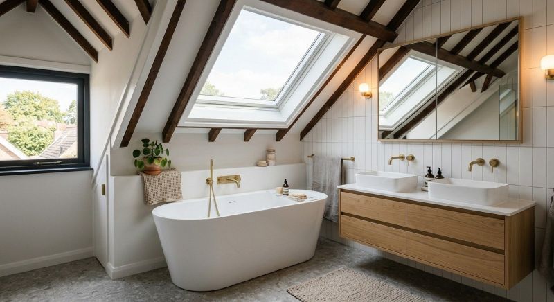 Attic Bathroom Remodeling in Leonardtown, MD