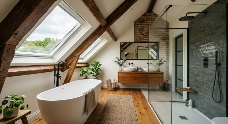 Attic Bathroom Remodeling in Leonardtown, MD