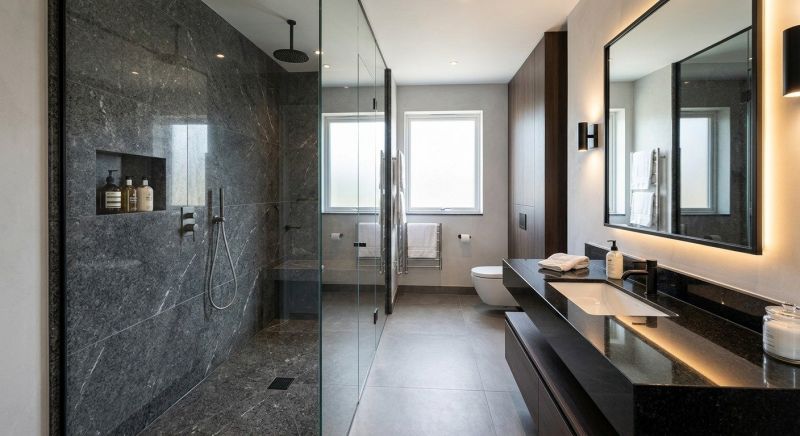 Granite Shower Installation in Leonardtown, MD