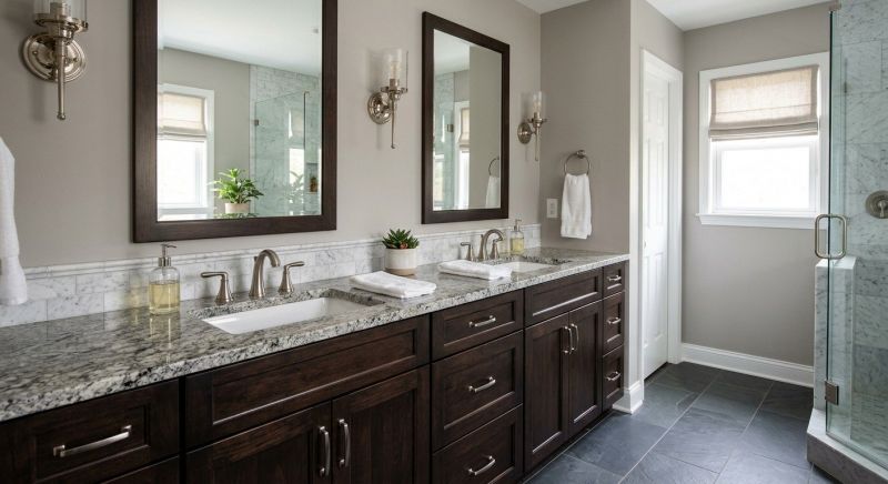 Granite Shower Installation in Leonardtown, MD